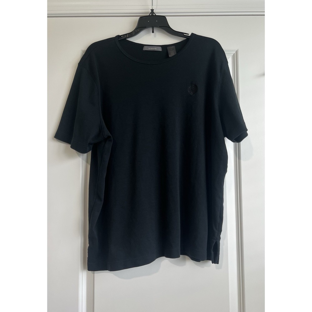 Liz Claiborne Women's Black Short Sleeve Shirt Size 2X